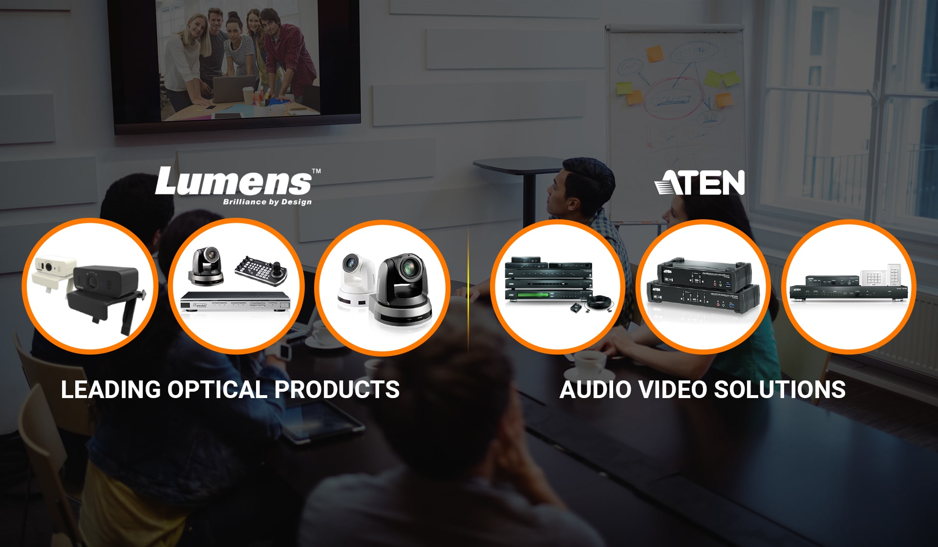 Lumens Optical products and Audio Video solutions