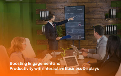 Boosting Engagement and Productivity with Interactive Business Displays