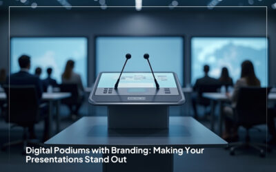 Digital Podiums with Branding: Making Your Presentations Stand Out