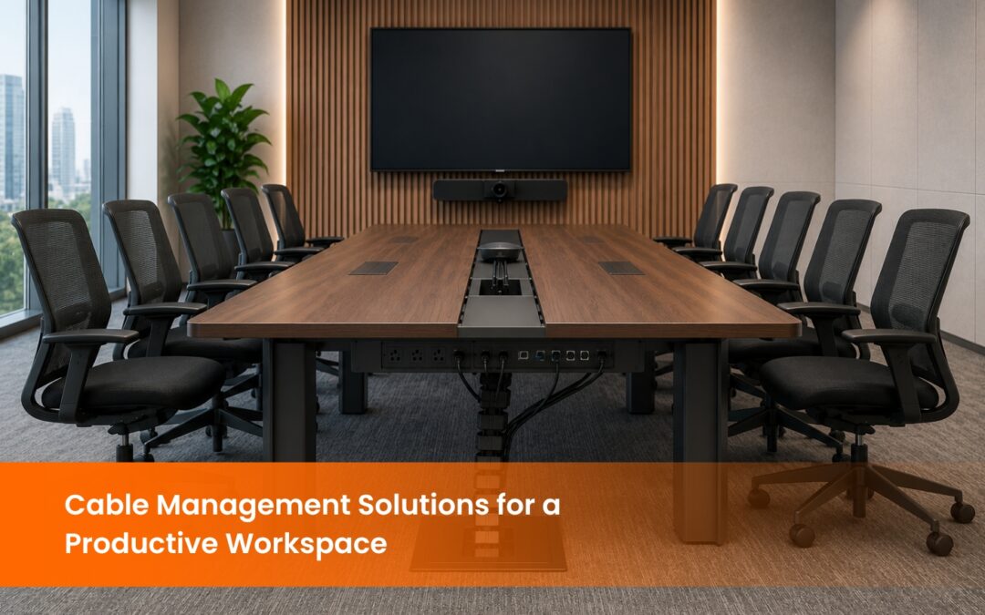 Cable Management Solutions for a Productive Workspace