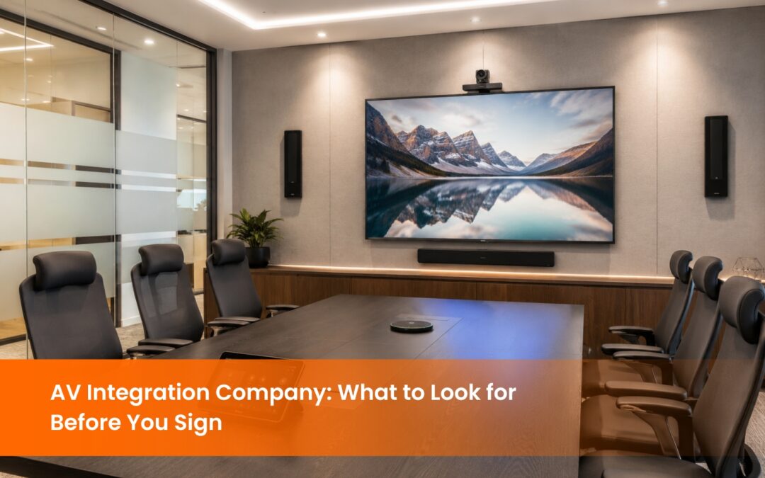 AV Integration Company: What to Look for Before You Sign