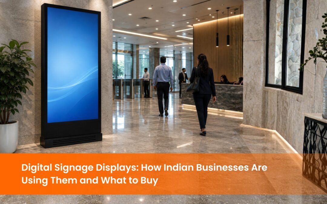 Digital Signage Displays: How Indian Businesses Are Using Them and What to Buy