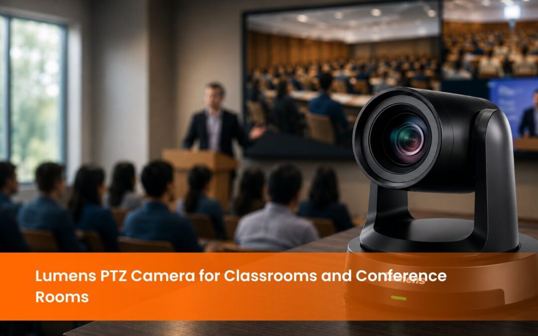 Lumens PTZ Camera for Classrooms and Conference Rooms