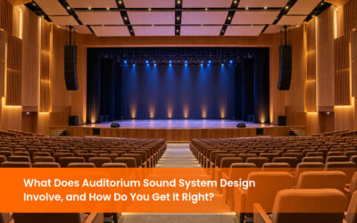 What Does Auditorium Sound System Design Involve, and How Do You Get It Right?